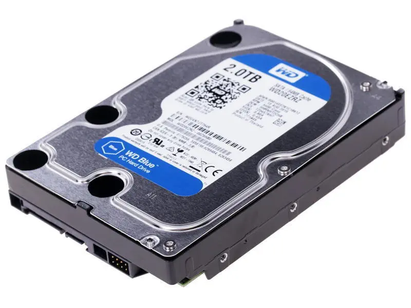 WD Blue WD20EZRZ 2TB 3.5″ 5400RPM 64MB SATA 3 Harddisk