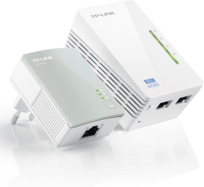 Tp-Link TL-WPA4220KIT AV500 Wi-Fi 300Mbps Powerline Extender Adaptör