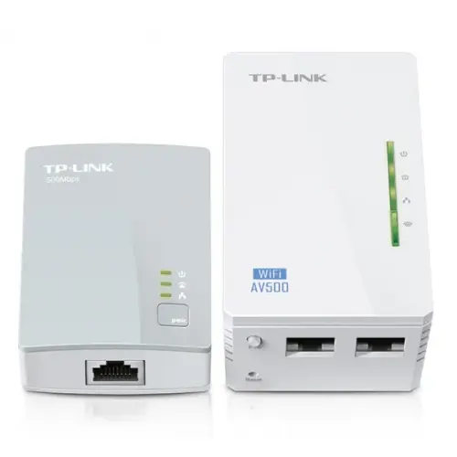 Tp-Link TL-WPA4220KIT AV500 Wi-Fi 300Mbps Powerline Extender Adaptör