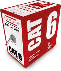 Hiper CAT6 23 AWG 305m Network Kablosu