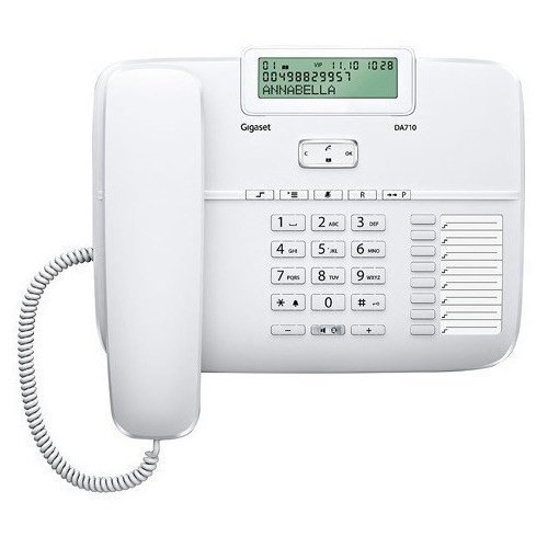 Gigaset DA710 Beyaz Masaüstü Telefon