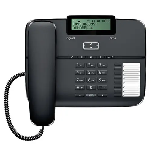 Gigaset DA710 Siyah Masaüstü Telefon