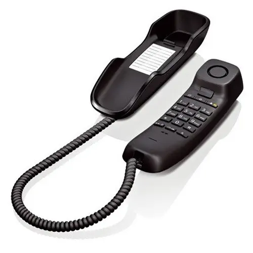 Gigaset DA210 Euroset Siyah Duvar Tipi Kablolu Telefon
