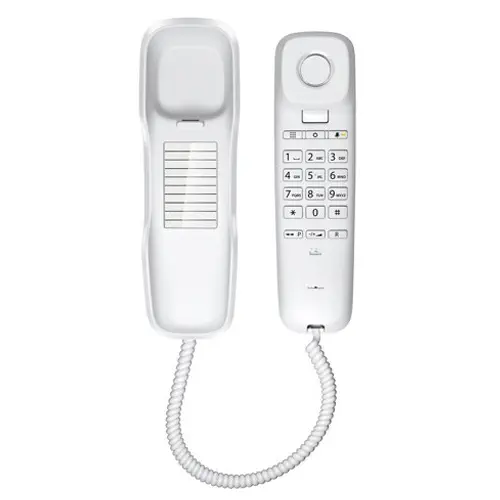 Gigaset DA210 Euroset Beyaz Duvar Tipi Kablolu Telefon