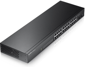 Zyxel GS1900-24 24 Port 10/100/1000+2xDual SFP L2 Yönetilebilir Switch