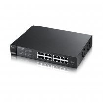 Zyxel ES1100-16P 16 Port IEEE 802.3az 8x10/100 Mbps PoE Switch