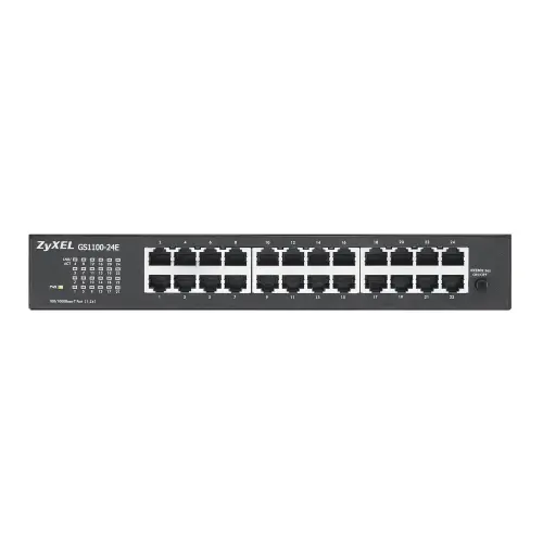 Zyxel GS1100-24E 24 Port 10/100/1000 GbE Yönetilemez Switch