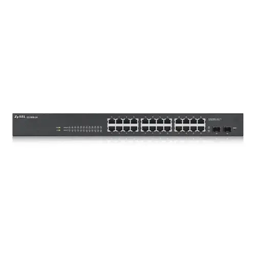 Zyxel GS1900-24 24 Port 10/100/1000+2xDual SFP L2 Yönetilebilir Switch