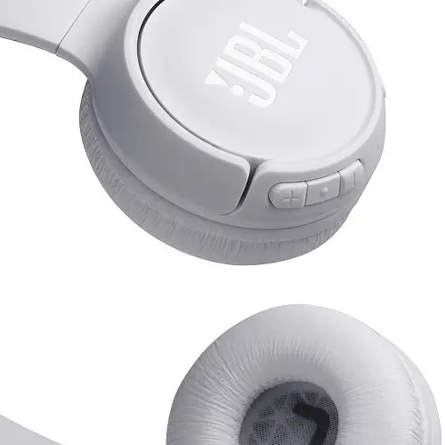 JBL T500BT Mikrofonlu Beyaz Kablosuz Kulak Üstü Bluetooth Kulaklık