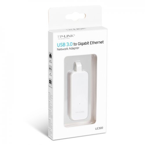 Tp-Link TL-UE300 USB 3.0 Gigabit Ethernet Ağ Adaptörü - Beyaz