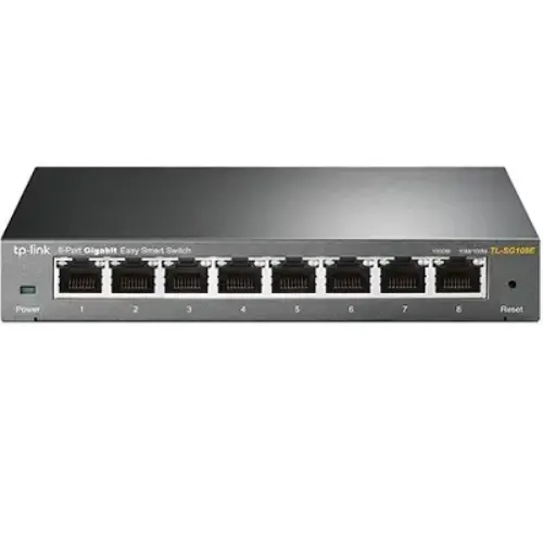 Tp-Link TL-SG108E 8 Port Gigabit Switch Smart