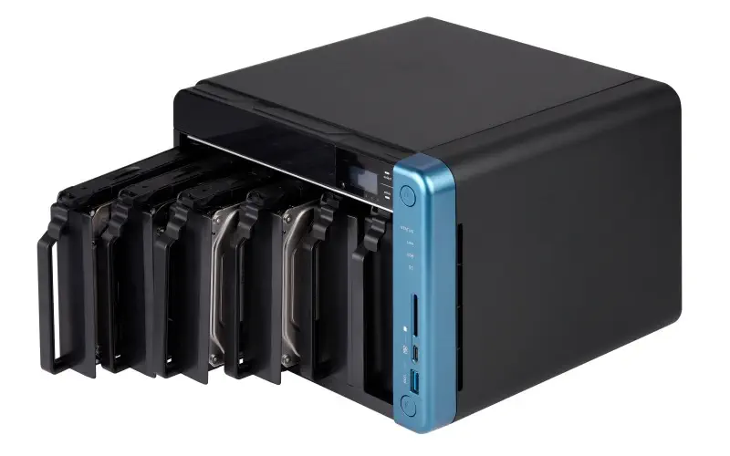 Qnap TS-653B-4G 6 Disk Yuvalı 4GB Ram Tower Nas Depolama Ünitesi 