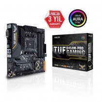 Asus TUF B450M-Pro Gaming AMD B450 Soket AM4 DDR4 3533(OC)MHz mATX Gaming(Oyuncu) Anakart