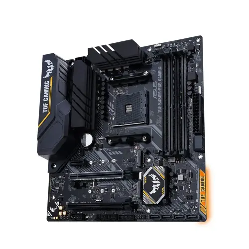 Asus TUF B450M-Pro Gaming AMD B450 Soket AM4 DDR4 4400(OC)MHz mATX Gaming(Oyuncu) Anakart