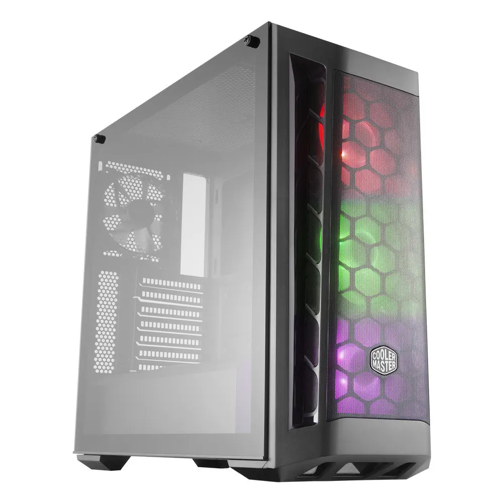 Cooler Master MasterBox MB511 RGB 700W USB 3.0 Temperli Cam ATX Mid-Tower Gaming Kasa - RC-MCB-B511D-KGNB70-RGB