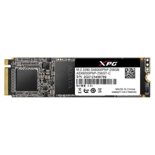Adata XPG SX6000 Pro ASX6000PNP-256GT-C 256GB 2100/1200MB/s NVMe M.2 SSD Disk