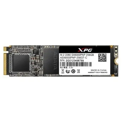 Adata XPG SX6000 Pro ASX6000PNP-256GT-C 256GB 2100/1200MB/s NVMe M.2 SSD Disk