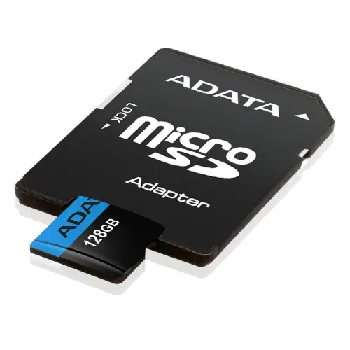 ADATA Premier 128GB 100MB/s UHS-I Class10 V10 MicroSDXC Hafıza Kartı - AUSDX128GUICL10A1-RA1 