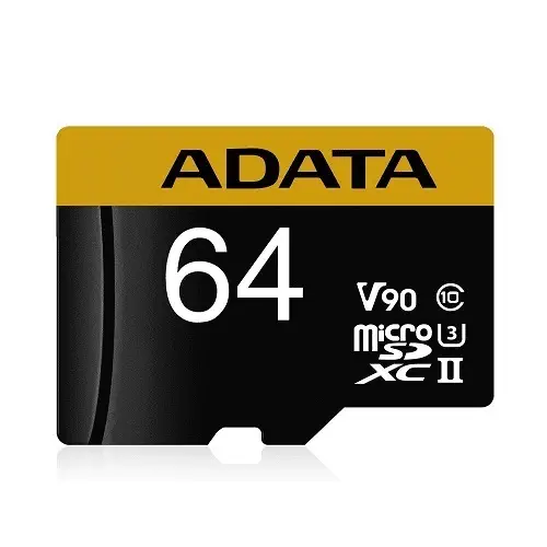 ADATA Premier One 64GB 275MB/s UHS-II Class10 V90 4K Ultra HD MicroSDXC Hafıza Kartı - AUSDX64GUII3CL10-CA1