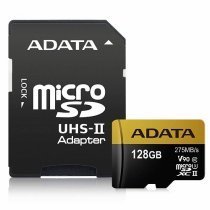 Adata Premier One 128GB 275MB/s UHS-I Class10 V90 4K Ultra HD MicroSDXC Hafıza Kartı - AUSDX128GUII3CL10-CA1