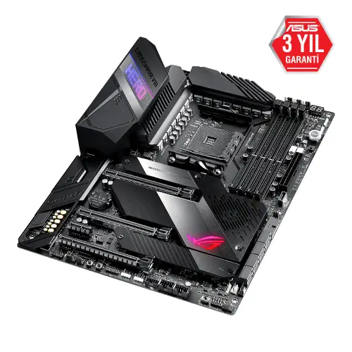 Asus ROG Crosshair VIII Hero AMD X570 Soket AM4 DDR4 4800(OC)MHz ATX Gaming Anakart