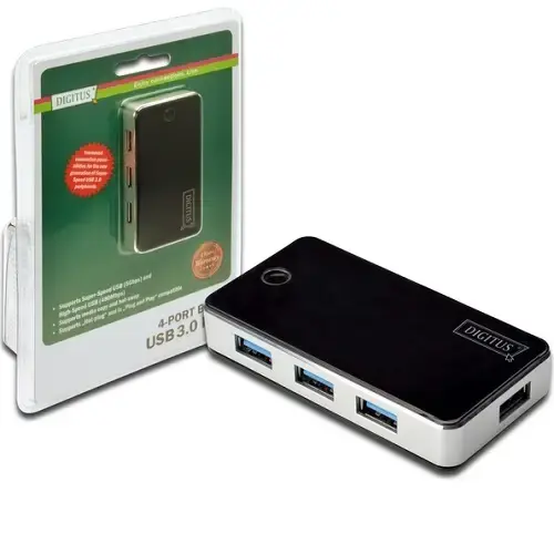 Digitus DA-70231 4 Port USB 3.0 HUB Adaptör