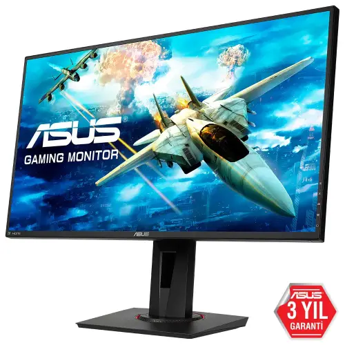 Asus VG278QR 0.5ms HDMI DVI DisplayPort 27” Full HD FreeSync ve G-Sync Uyumlu TN Gaming (Oyuncu) Monitör