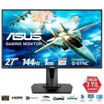 Asus VG278Q 1ms 144hz Free-Sync Hoparlör 27" Full Hd FreeSync ve G-Sync Uyumlu Gaming Monitör