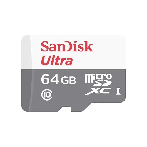 Sandisk Ultra SDSQUNS-064G-GN3MN 64/80MB/s UHS-I Class10 MicroSDXC Hafıza Kartı