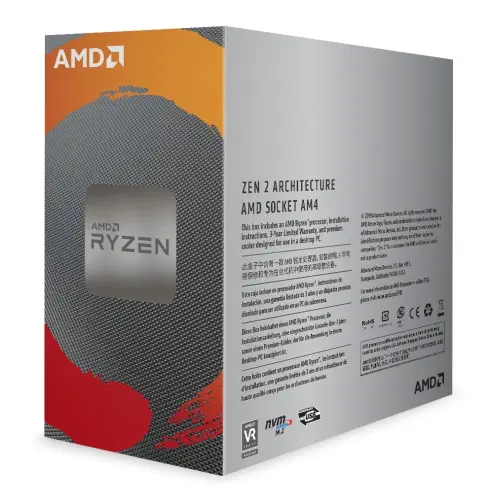 AMD Ryzen 5 3600 3.60GHz 35MB Soket AM4 Fanlı İşlemci