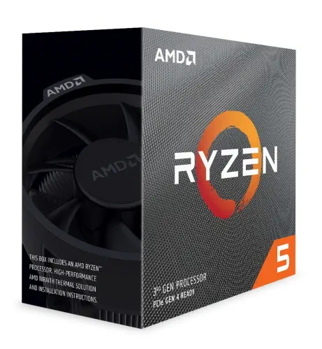 AMD Ryzen 5 3600 3.60GHz 35MB Soket AM4 Fanlı İşlemci