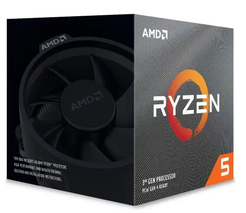 AMD Ryzen 5 3600X 3.80GHz 35MB Soket AM4 Wraith Spire Fanlı İşlemci
