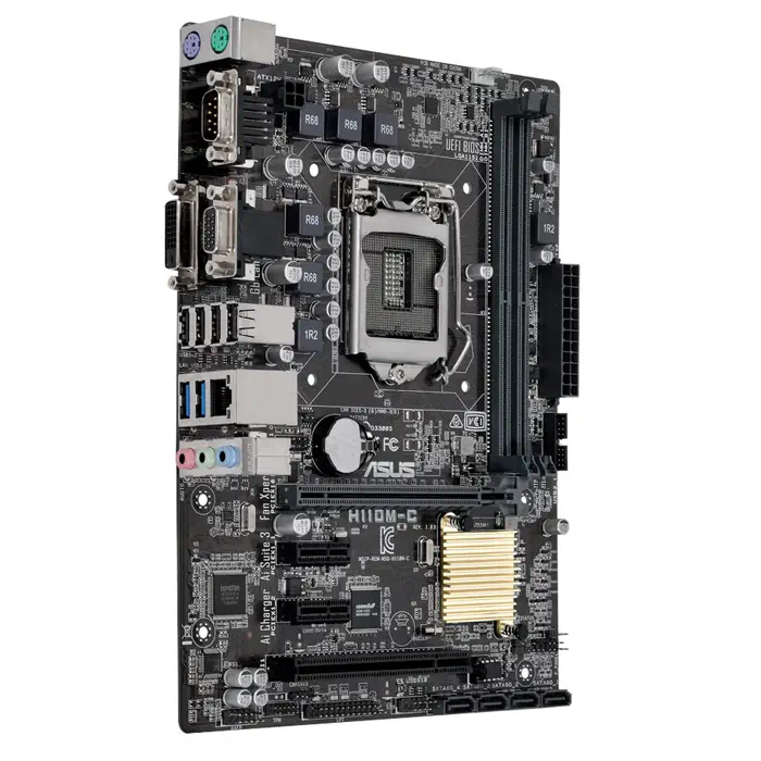 Asus H110M-C Intel H110 Soket 1151 DDR4 2133MHz uATX Anakart