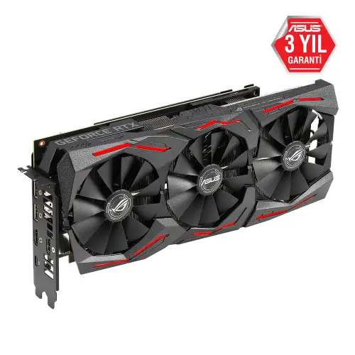 Asus Rog-Strix-RTX2060S-A8G Gaming GeForce RTX 2060 Super 8GB GDDR6 256Bit DX12 Gaming Ekran Kartı