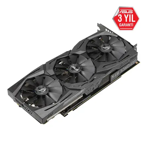 Asus Rog-Strix-RTX2060S-A8G Gaming GeForce RTX 2060 Super 8GB GDDR6 256Bit DX12 Gaming Ekran Kartı