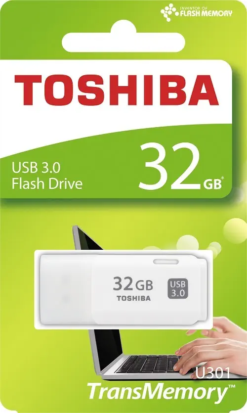 Kioxia Hayabusa THN-U301W0320E4 32GB USB 3.0 USB Flash Bellek