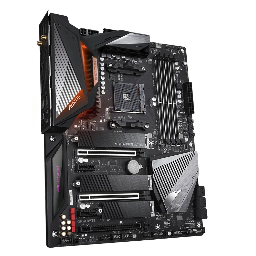 Gigabyte X570 Aorus Ultra AMD X570 Soket AM4 DDR4 4400(OC)MHz ATX Gaming Anakart