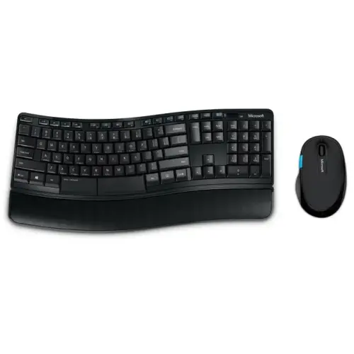 Microsoft L3V-00016 Sculpt Comfort Desktop Ergonomik Q TR Kablosuz Klavye Mouse Set