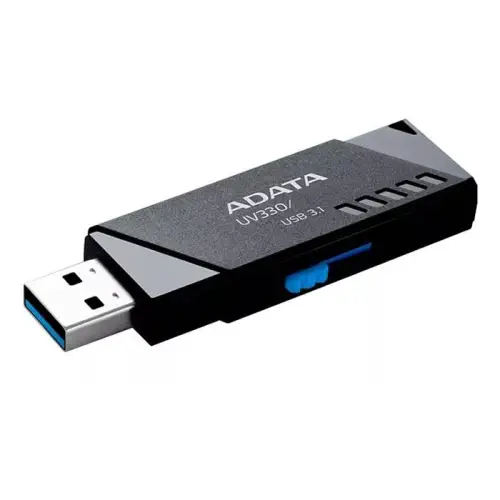 Adata UV330 AUV330-32G-RBK 32GB USB 3.1 Sürgülü Siyah Flash Bellek