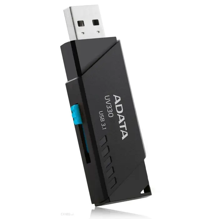 Adata UV330 AUV330-16G-RBK 16GB USB 3.1 Sürgülü Siyah Flash Bellek