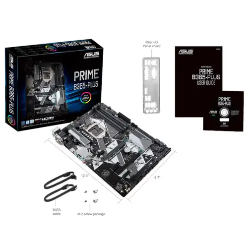 Asus Prime B365-Plus Intel B365 Soket 1151 DDR4 2666MHz ATX Gaming Anakart