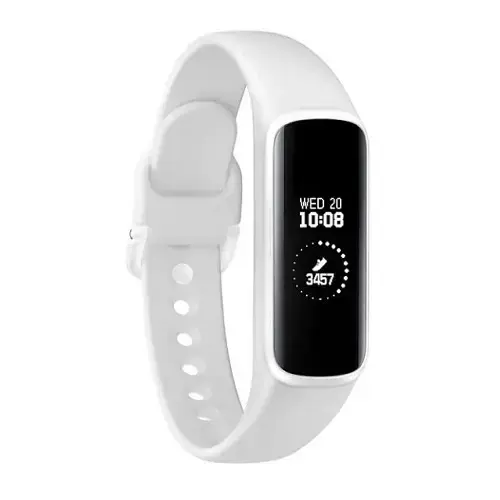 Samsung Galaxy Fit e SM-R375NZWATUR Android ve iOS Uyumlu Beyaz Akıllı Bileklik - Samsung Türkiye Garantili