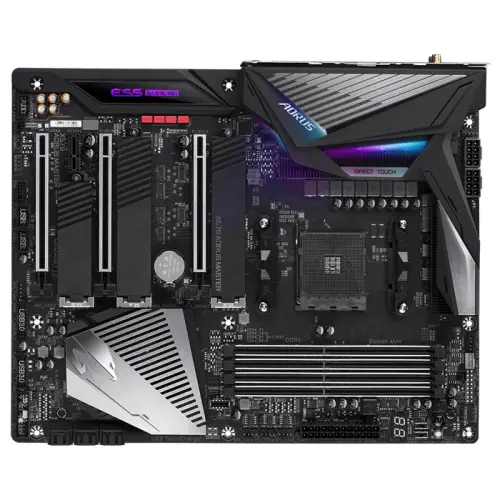 Gigabyte X570 Aorus Master AMD X570 Soket AM4 DDR4 4400(OC)MHz ATX Gaming Anakart