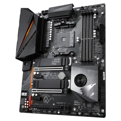 Gigabyte X570 Aorus Pro AMD X570 Soket AM4 DDR4 4400(OC)MHz ATX Gaming Anakart
