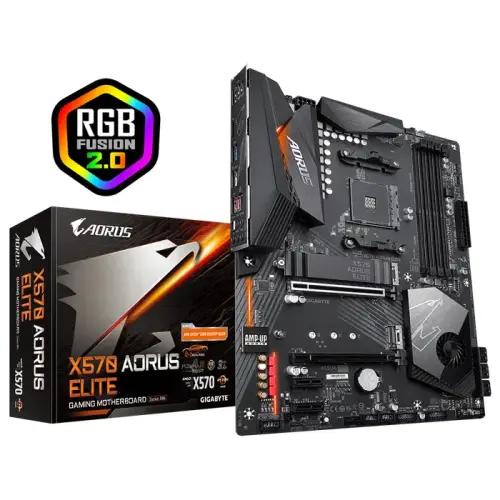 Gigabyte X570 Aorus Elite AMD X570 Soket AM4 DDR4 4000(OC)MHz ATX Gaming Anakart