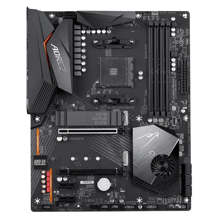Gigabyte X570 Aorus Elite AMD X570 Soket AM4 DDR4 4000(OC)MHz ATX Gaming Anakart