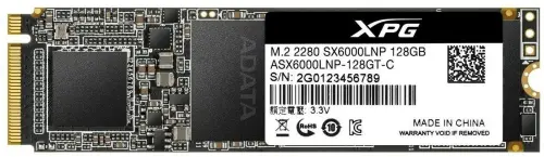 A-data XPG SX6000 Lite 128GB 1800MB/600MB/s NVMe M.2 SSD Disk - ASX6000LNP-128GT-C