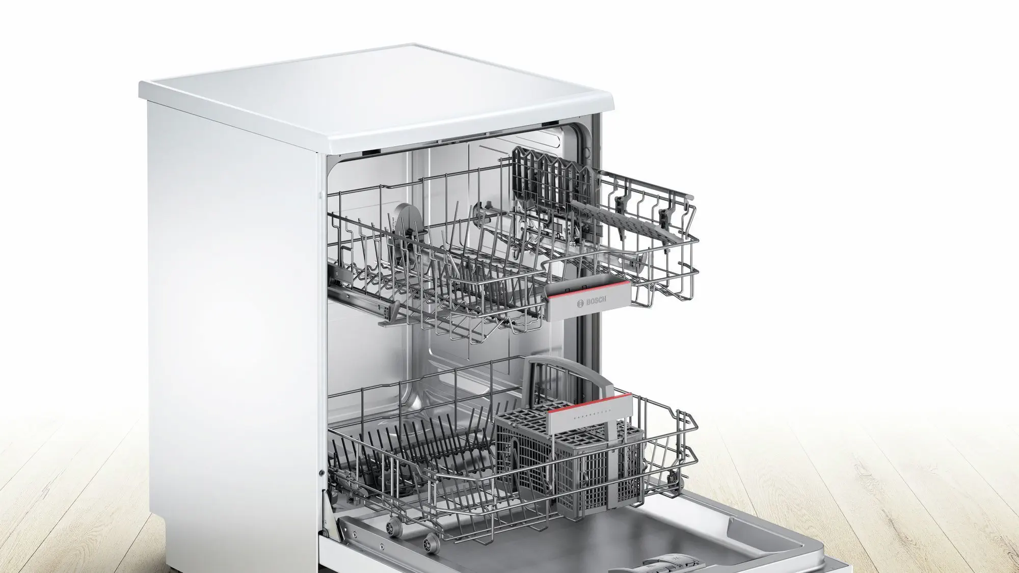 Bosch SMS46JW01T A++ 6 Programlı Beyaz Bulaşık Makinesi