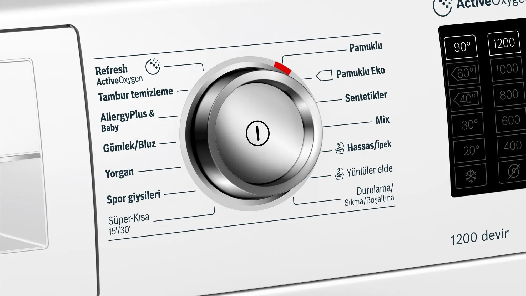 Bosch WAT24780TR A+++ 9 Kg 1200 Devir Çamaşır Makinesi