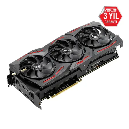 Asus ROG-Strix-RTX2080S-A8G-Gaming GeForce RTX 2080 Super 8GB GDDR6 256Bit DX12 Gaming Ekran Kartı